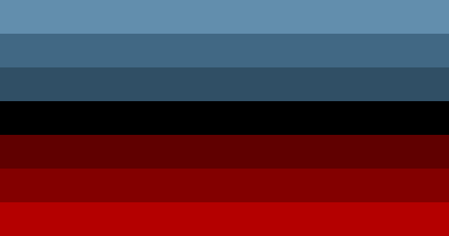 horrorgender pride flag