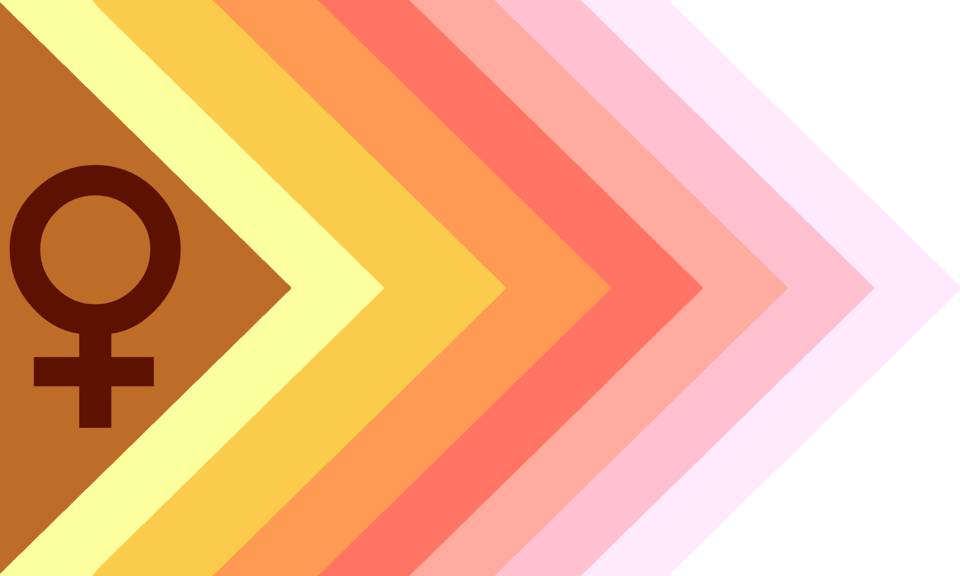 terraforming venus pride flag