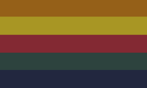 tieflingender pride flag