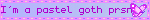 pastel goth person blinkie
