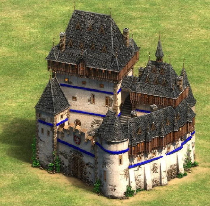 a bohemian castle in age of empires 2