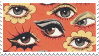 A dream eyes stamp