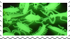 glow in the dark creepy crawlies stamp