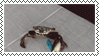 A crab with a knife stamp