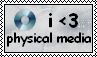 I love physical media stamp