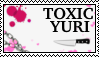 A I love toxic yuri stamp